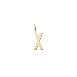 Design Letters Initial Anhänger A–Z 10mm – 18k Vergoldet – Produktbild 1 von 1