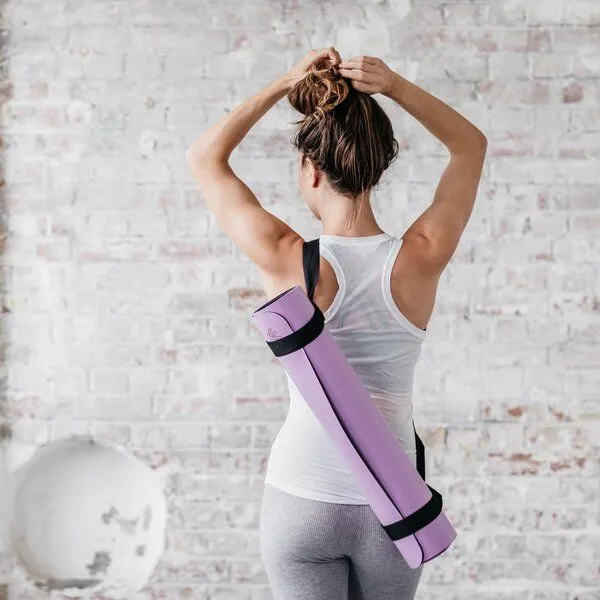 DIYogi DIYogi Yogamatte Naturkautschuk, Lila, – Produktbild 3 von 4