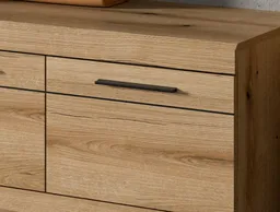 Inn.Furn Garderoben-Set Shawn, (Flurgarderobe in Evoke Eiche Dekor, 3-teilig, 165 x 197 cm), einrichtbar als Schuhschrank oder Garderobenschrank – Produktbild 1 von 1