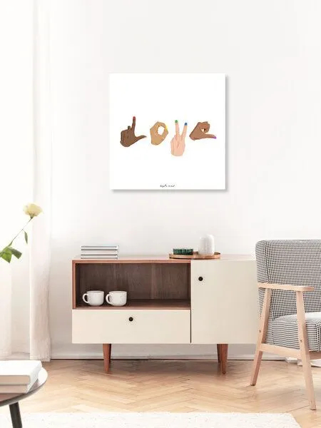 Photocircle Photocircle Wandbild / Poster / Leinwand - LGBTQ Love – Produktbild 3 von 4