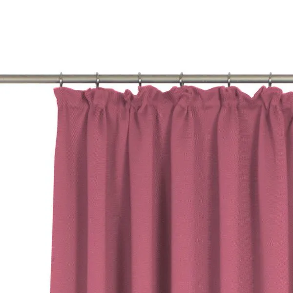 Nature by Adam Nature by Adam Vorhang aus 100% Bio-Baumwolle - Made in Germany - Uni Collection, Pink, – Produktbild 6 von 7