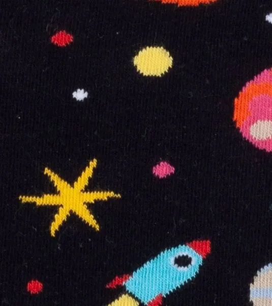 DillySocks DillySocks Socken Galactic Ride aus Biobaumwoll-Mix, Mehrfarbig, – Produktbild 2 von 6