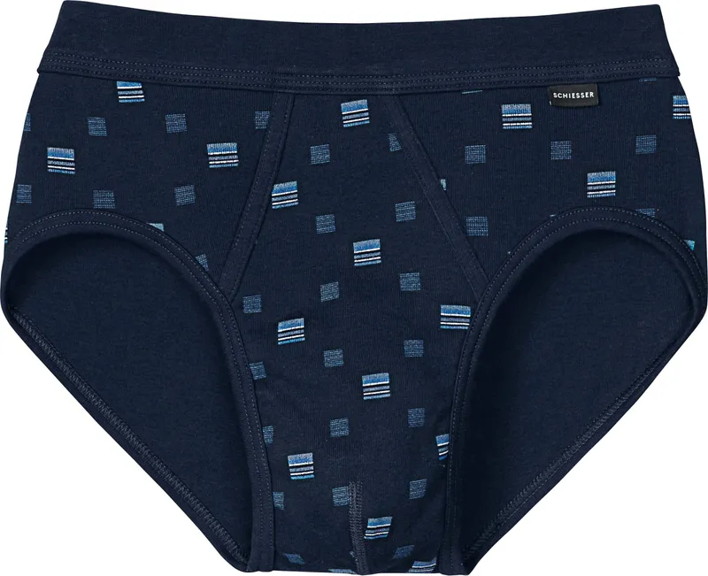 Schiesser Slip marine-bedruckt, Marine-bedruckt, – Produktbild 3 von 3