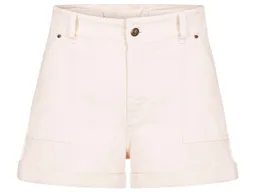 Bleed Bleed Bio-Damen-Jeansshort "No-Dye" naturweiß – Produktbild 1 von 1