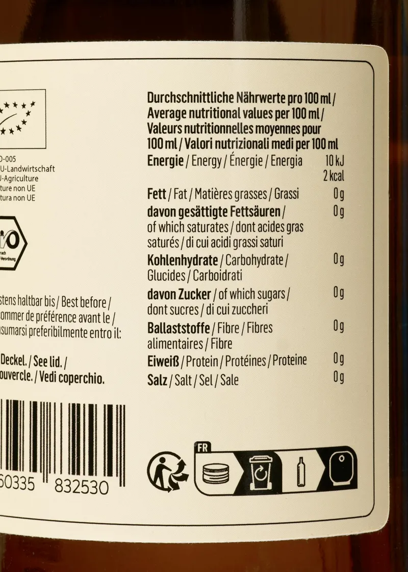 KoRo Bio Aloe Vera 100 % Direktsaft 1 L – Produktbild 5 von 5