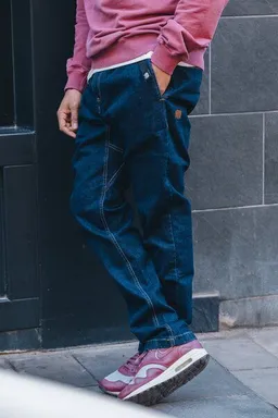 Trendsplant Trendsplant Recycled Denim Climber Pant Dark Wash – Produktbild 1 von 1
