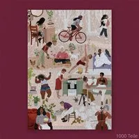 Willa Wunst Willa Wunst Quality Time Puzzle, Beige, – Produktbild 1 von 1