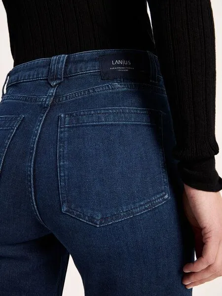 LANIUS LANIUS Slim Jeans FIELD, Dark blue denim, – Produktbild 4 von 4