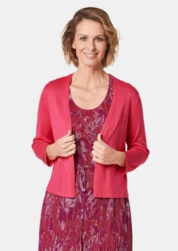 Goldner Wunderbar leichter Strick-Bolero - pink - Gr. 46 von Goldner Fashion – Produktbild 1 von 1