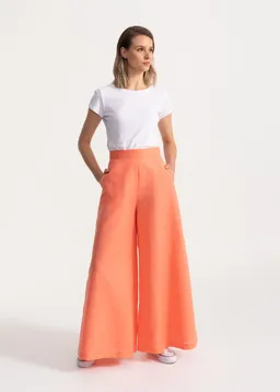 De IONESCU De IONESCU Damen vegan Hose Palazzo Leinen – Produktbild 1 von 1
