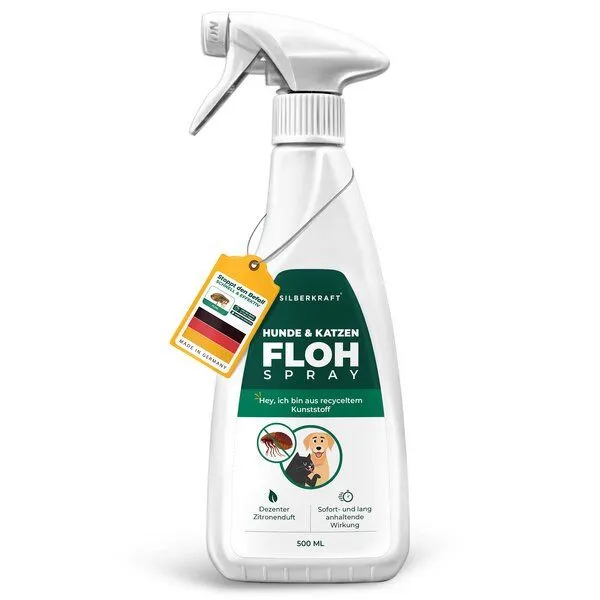 Silberkraft Silberkraft Flohspray Hunde & Katzen – Produktbild 1 von 4
