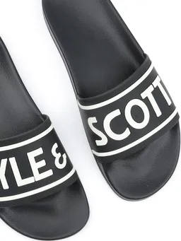 Lyle and Scott Lyle & Scott Badesandalen Schwarz - Größe 41 – Produktbild 1 von 1