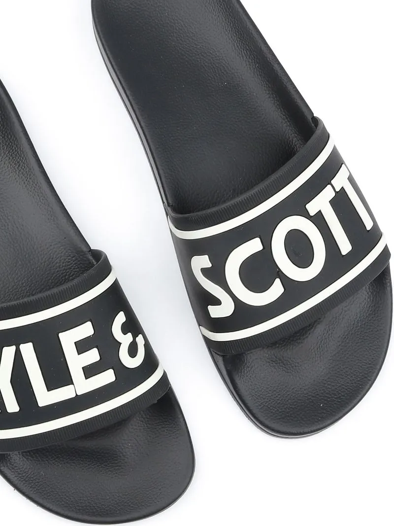 Lyle and Scott Lyle & Scott Badesandalen Schwarz - Größe 41, Schwarz, – Produktbild 1 von 5