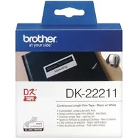 Brother Brother Endlosetiketten "DK-22211" weiß 29 mm x 15,24 m – Produktbild 1 von 1