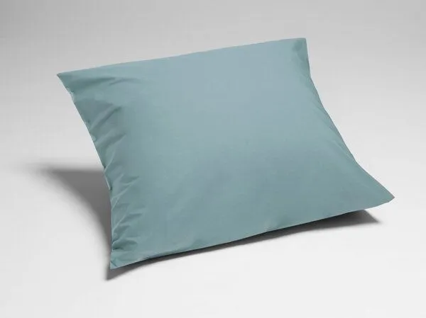 Yumeko Yumeko Kissenbezug aus Perkal 300TC, Petrol blue, – Produktbild 2 von 3