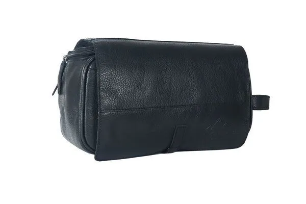 Alpenleder Alpenleder Kulturtasche ROLL-UP, Nera notte, – Produktbild 1 von 4