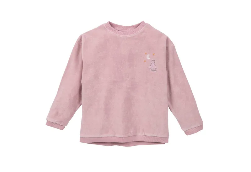 People Wear Organic People Wear Organic Pyjama Nicki aus Bio-Baumwolle, Rosa, – Produktbild 3 von 5