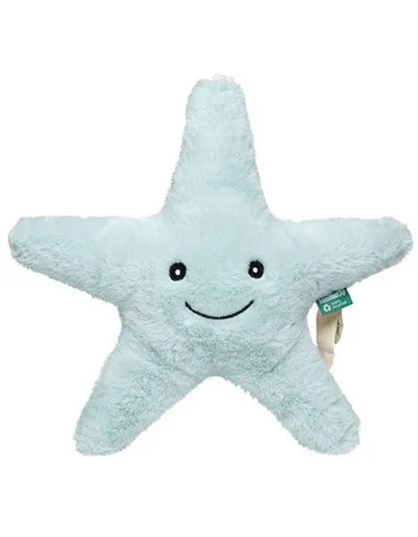 MBW MiniFeet® MBW MiniFeet® Kuscheltier Seestern Oktopus Wal Recycelt Stofffiguren 4 Farben, Grün (pastel), – Produktbild 1 von 3