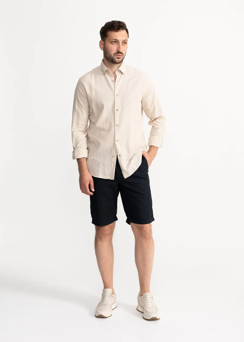 De IONESCU De IONESCU Herren vegan Shorts Carpatica, Extra dunkelblau, – Produktbild 1 von 2