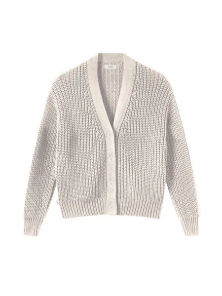 FUXBAU FUXBAU 4Seasons Frauen Strickjacke, Beigemeliert, – Produktbild 3 von 4