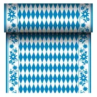 PAPSTAR PAPSTAR Tischläufer Tischläufer, stoffähnlich, Airlaid 24 m x 40 cm Bayrisch Blau, Blau, – Produktbild 4 von 4