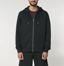 UNIPOLAR UNIPOLAR Herren vegan Zip Hoodie Basic Culving – Produktbild 1 von 1