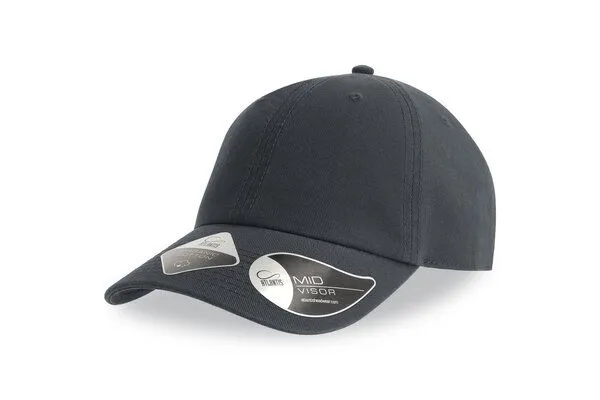 Atlantis Headwear Atlantis Headwear Fraser Cap Bio Baumwolle verstellbar, Dark grey, – Produktbild 2 von 5