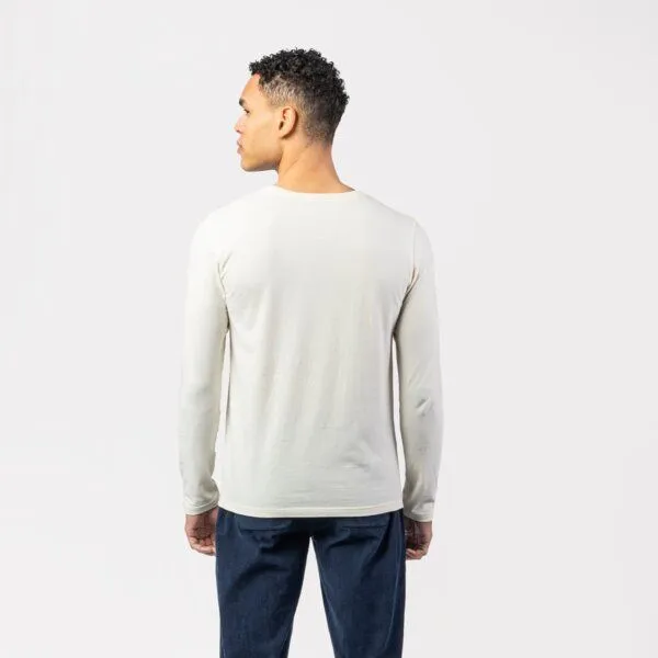 Living Crafts Living Crafts Langarm-Shirt - TERIK, Macadamia (natur), – Produktbild 3 von 4