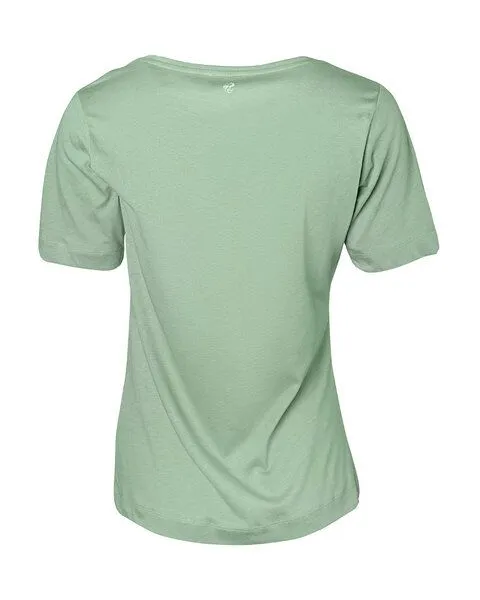 Alma & Lovis Alma & Lovis Basic T-Shirt aus 100% Bio-Baumwolle ‚Tee‘, Grün, – Produktbild 1 von 2