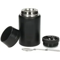 elasto elasto Thermobehälter 'Take Away' - auslaufsicherer Behälter für Suppen, Schwarz, – Produktbild 1 von 1