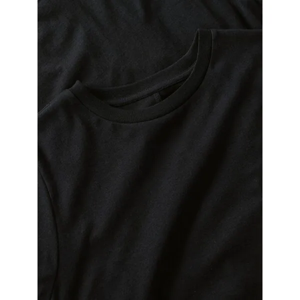 Knowledge Cotton Apparel Knowledge Cotton Apparel Jersey Maxi Dress, Black jet (schwarz), – Produktbild 3 von 3