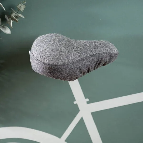 nahtur-design nahtur-design Sattelbezug aus Loden | Sitzheizung für Dein Fahrrad, Anthrazit_02, – Produktbild 4 von 5