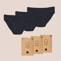 AllMatters AllMatters 3-er SET: zertifizierte TENCEL Periodenunterwäsche ohne Schadstoffe – Produktbild 1 von 1