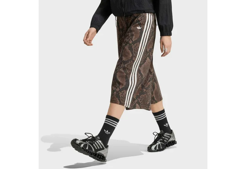 adidas Originals adidas Originals Shorts, DENIM, SCHLANGENPRINT, Braun, – Produktbild 1 von 5