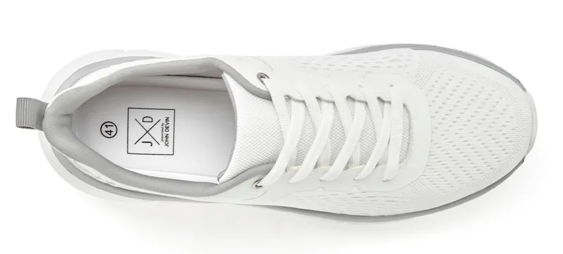 John Devin Sneaker weiß, Weiß, – Produktbild 3 von 3