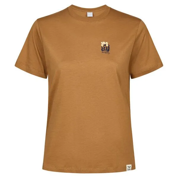 Iriedaily Iriedaily Square Flowers T-Shirt, Caramel (braun), – Produktbild 1 von 4