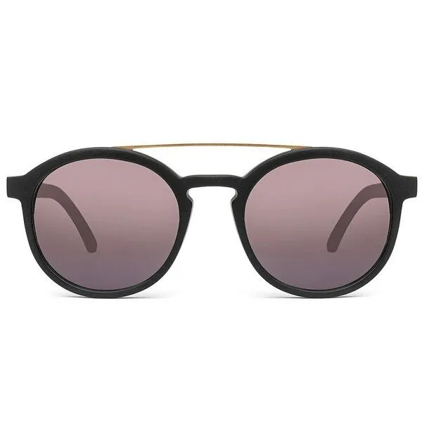 TAKE A SHOT TAKE A SHOT Sonnenbrille Frank Walnussholz, Schwarz, – Produktbild 1 von 4