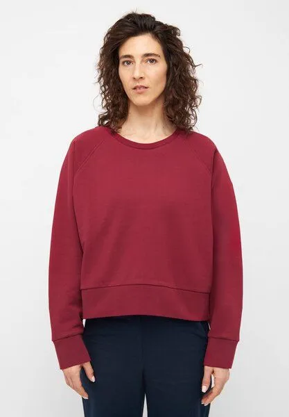 Givn Berlin Givn Berlin Sweatshirt HEDI aus Bio-Baumwolle, Rot, – Produktbild 1 von 4