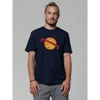 watapparel watapparel T-Shirt Unisex Pizza Planet, French navy, – Produktbild 1 von 1