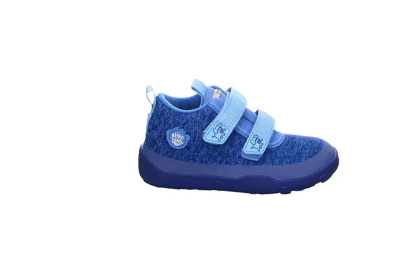 Affenzahn Affenzahn Fond Of Elefant Synthetik Klettstiefel Winter Mädchen blau Winterstiefelette, Blau, – Produktbild 1 von 5