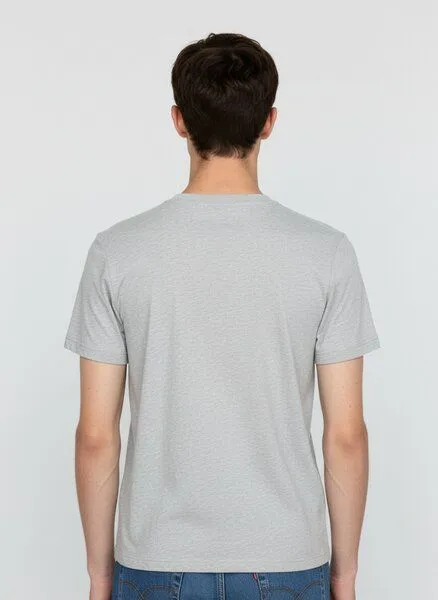 UNIPOLAR UNIPOLAR Basic T-Shirt Modell: Creative, Cool heather grey (weiß), – Produktbild 2 von 2