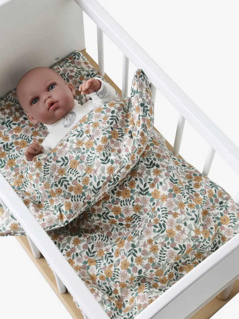 Vertbaudet Puppen-Bettwäsche, Gelb, – Produktbild 2 von 2
