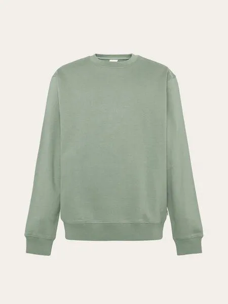 KnowledgeCotton Apparel KnowledgeCotton Apparel Herren Relaxed Crew Neck Sweatshirt, Lily pad, – Produktbild 3 von 5