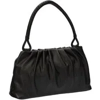 El Puente El Puente Schultertasche "Lux" | Fair Trade & Handmade aus Indien, Schwarz, – Produktbild 1 von 1