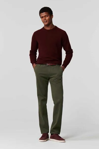 Meyer MEYER Soft Cotton Flex Chino, Grün (lorbeer), – Produktbild 3 von 5