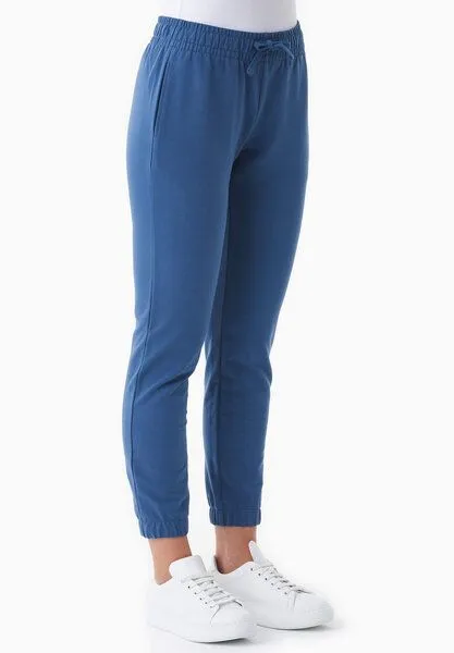 ORGANICATION ORGANICATION PEERA | Leichte Sweathose aus Bio-Baumwolle, Light navy, – Produktbild 2 von 4