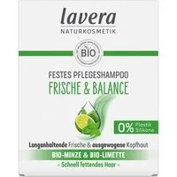 lavera lavera Festes Bio-Pflegeshampoo "Frische & Balance", 50 g – Produktbild 1 von 1