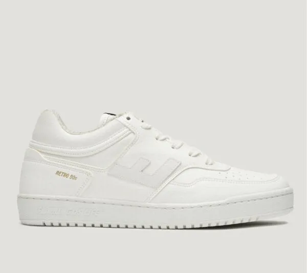 Flamingos Life Flamingos' Life Retro 90er Damen und Herren Sneaker *100% Vegan, Weiß (all white), – Produktbild 1 von 2
