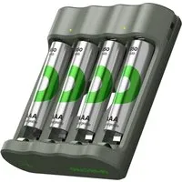 GP Battery GP Battery 4 Akkus 850 mAh inkl. Gratis 4-Port USB Ladegerät "B441" – Produktbild 1 von 1