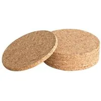 Kork Deko Kork-Deko Glasuntersetzer aus Kork (6er-Pack) ⌀=9cm – Produktbild 1 von 1